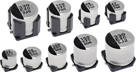 AEC-Q200 Kondensator 270μF ±20% 35V dc SMD 20mΩ Panasonic