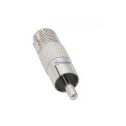 Przejście F gniazdo / RCA wtyk