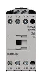 Stycznik 230 V AC RS PRO styki: 3 18,5 kW 38 A 1NO Szyna DIN Śruba