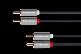 10m 2RCA-2RCA Cable - Kruger&Matz Basic