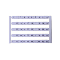 Szyldy opisowe do szybkozłączek na szynę CMK-420