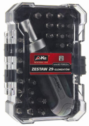 Zestaw 29-elementowy z grzechotką