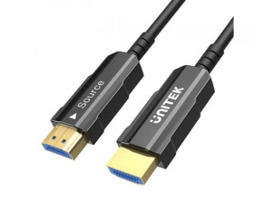 UNITEK Kabel optyczny HDMI 2.0 4K Premium High Speed Ultra HD 4K@60 15m