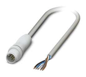 Przewód czujnik-siłownik ze złączem Złącze M12 liczba rdzeni 5 długość 10m Rodzaj A Męskie