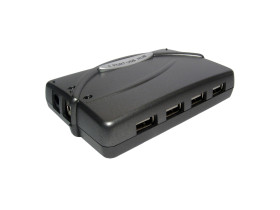 Hub USB USB 2.0 4 Adapter AC - wtyczka UK USB A, RS PRO
