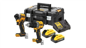 Zestaw Wkrętarka Dcd805 + Zakrętarka Dcf850 18V 2*5.0Ah