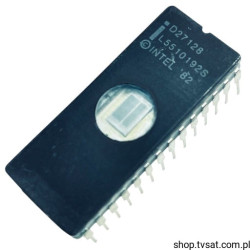 D27128A25 128Kbit UV EPROM DIP28CW INTEL USED