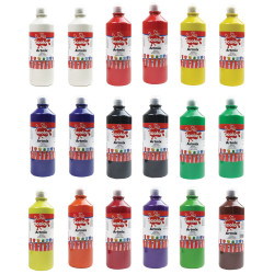 Scola DAM600/18/A ARTMIX ASSORTED Ready-mix Paint 600ML 18PCS