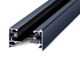 Szynoprzewód 1-fazowy Pant czarny 1,0m natynkowy