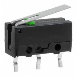 Omron D2FS-FL-N-T Subminiature Basic Switch Hinged Lever SPST-NO
