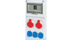 Rozdzielnica Rse-03 Okienko 8 Modułów Okablowana 2X32a 3P+N+Z 400V, 3X16a...