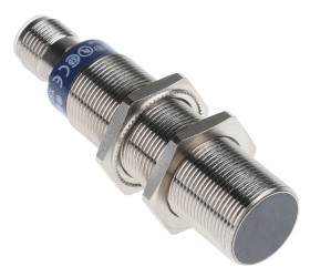 Czujnik zbliżeniowy M18 Indukcyjny 8 mm Telemecanique Sensors Wpuszczany 12→ 48 V DC długość 74mm Gwintowany