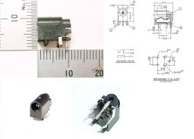 GNIAZDO ZASILAJĄCE DC 1.4/3.5 do druku symetryczne