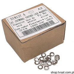 137-2-3A PAD M3/6X3.2X0.65/1.3/ISO7089 PAD INOXTIRREN