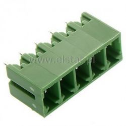 Listwa montaż. pionow 5-zacisk. męska r = 3,81