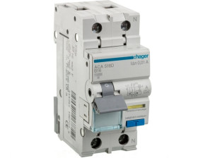 Wyłącznik różnicowo-nadprądowy RCBO 2P B16A 0,01A Typ A ACA516D