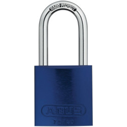 ABUS 45233 72/40mm Aluminium Padlock 40mm Long Shackle Blue Keyed Alike TT60121
