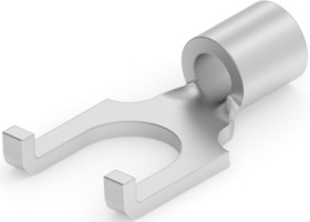 Uninsulated forked cable lug, 1.04-2.62 mm², AWG 16 to 14, 5 mm, 320857