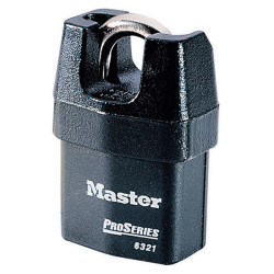 Master Lock 6321KA-10G016 ProSeries&#xAE; Shrouded Shackle 54mm Padlock - Keyed Alike