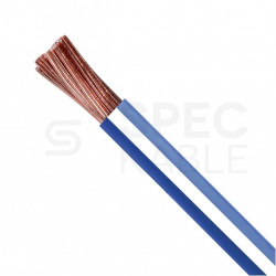 Kabel instalacyjny LgY / H05V-K 0,75mm2 jednożyłowy ciemnoniebiesko-biały 300/500V giętki linka HELU (Helukabel)