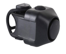 DZWONEK ROWEROWY ELEKTRYCZNY CZARNY