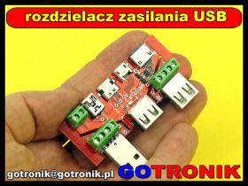 Multi-adapter płytka USB