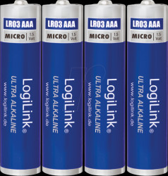 LR03B4 Alkaline battery, AAA, pack of 4