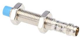 Czujnik zbliżeniowy M8 Indukcyjny 4 mm SICK Niewpuszczany 10 → 30 V DC długość 50mm Gwintowany
