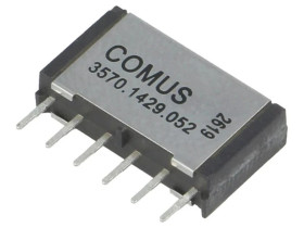 3570.1429.052 Przekaźnik kontaktronowy DPST-NO Ucewki: 5VDC 1A max.200VDC