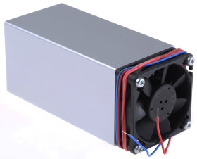 Radiator 100 x 50 x 50mm 0.4K/W Uniwersalny prostokątny aluminiowy z wentylatorem