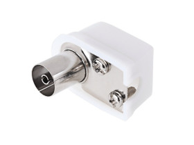 Gniazdo antenowe kątowe