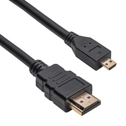 Kabel HDMI / micro HDMI Akyga AK-HD-15R ver. 1.4 1.5m