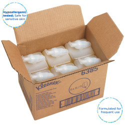 Mydło w pianie 6 x 1000 ml, kolor: Żółty, KLEENEX KLEENEX 1000mL