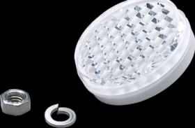 Reflector, D=34.5/ L=10.2 mm for reflected light barriers, E20954