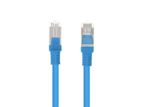 Kabel krosowy patchcord F/UTP kat.6 30m niebieski