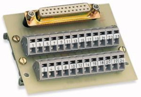 Moduł przejściowy z gniazdem D-Sub-Min 37-biegunowy 289-458 /1szt./