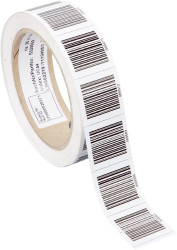 Etykieta do czytnika kodów kreskowych, typ: Etykieta kodu kreskowego, do użytku z: OLM