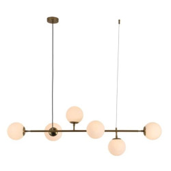 Lampa wisząca Alisa białe kulki LP-005/6P Light Prestige