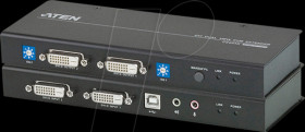 CE604-AT-G KVM Extender Set, DVI, Audio, USB, RS-232, 60 m