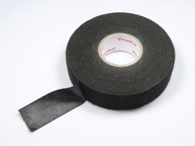 Taśma izolacyjna tekstylna 19mm/25m Coroplast czarna miękka