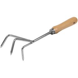 Sealey GTWH005 Premier Cultivator with Short Ash Handle &amp; Stainless Steel Tines