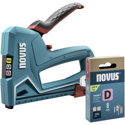 Novus 030-0462 Handheld Stapler, Type 11/53F, Staples 6-14 mm, Professional