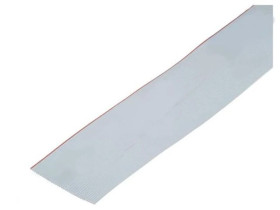 Przewód: wstążkowy 1,27mm linka Cu nieekranowany PVC szary 3365/10SF (300FT)