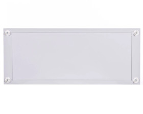 Osłona metalowa z plastikowym wypełnieniem 720x300mm BPZ-FPP-800/300-BL 108294