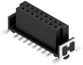 Weidmüller Obudowa złącza pin żeńskiego na PCB Ilość pinów 16 Wymiary siatki: 1.27 mm 2747260000 280 szt.