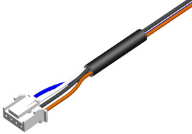 Kabel przewód-płytka, Czarny