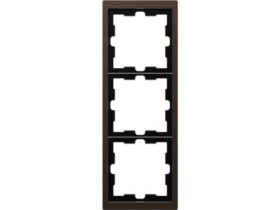 MERTEN D-Life Ramka 3 potrójna mocca metalik MTN4030-6552 SCHNEIDER ELECTRIC