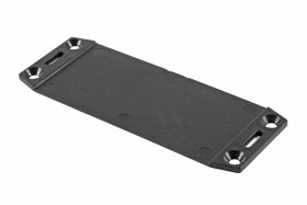 Kołnierz mocujący, 125.222mm x 1.85cal, materiał: Tworzywo sztuczne ABS, Hammond