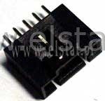 WZ 05S wtyk jednorzęd prosty z zatrzaskiem