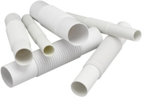 Złączka karbowana ZCL-18 biała do rur elektroinstalacyjnych gładkich RLm-18 i peszli PUDEŁKO 100szt.